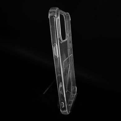 Чохол (TPU) Getman Ease logo для iPhone 15 Pro Max clear з посиленими кутами