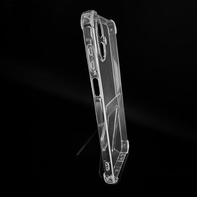Чохол (TPU) Getman Ease logo для Samsung A07 clear з посиленими кутами Full Camera