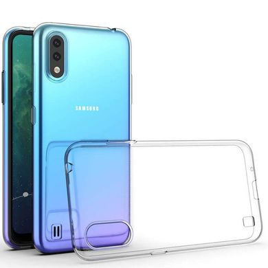 TPU чохол Clear для Samsung A01 transparent 1.0mm