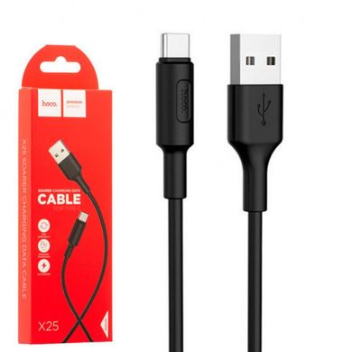 USB кабель Hoco X25 Soarer Type-C 3A 1m black