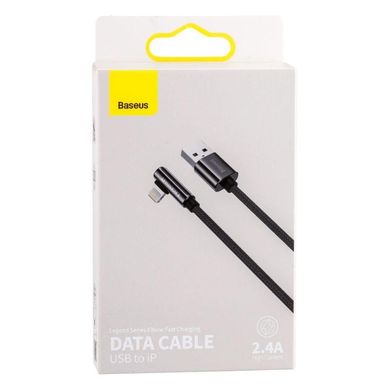 USB кабель Baseus CALCS-A Lightning 2.4A 2m black