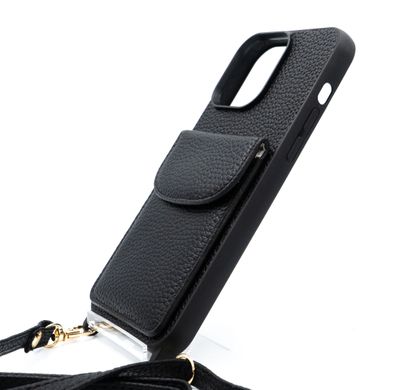 Чохол WAVE Leather Pocket для iPhone 14 Pro Max black
