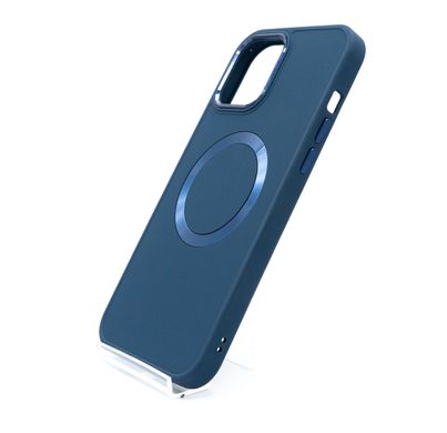 TPU чохол Bonbon Metal Style with MagSafe для iPhone 12 Pro Max cosmos blue
