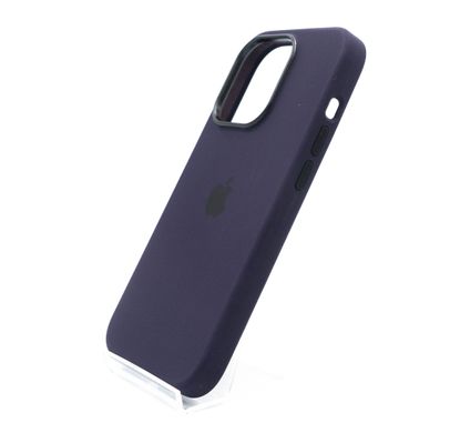 Силіконовий чохол with MagSafe для iPhone 14 Pro elderberry