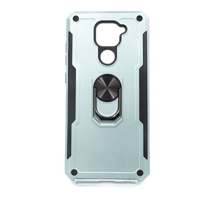 Чохол Serge Ring for Magnet для Xiaomi Redmi Note 9 green протиударний з магнітним тримачем