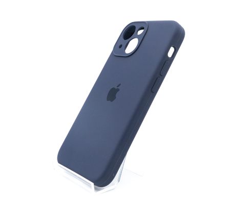 Силіконовий чохол Full Cover для iPhone 13 mini midnight blue Full Camera