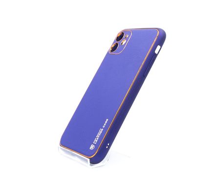 Чохол шкіра Xshield для iPhone 11 ultra violet Full Camera