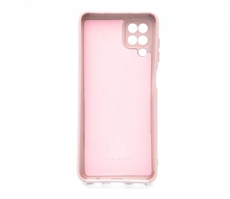 Силіконовий чохол Full Cover MyPrint для Samsung A12/M12 pink sand Full Camera (I am Ukrainian)