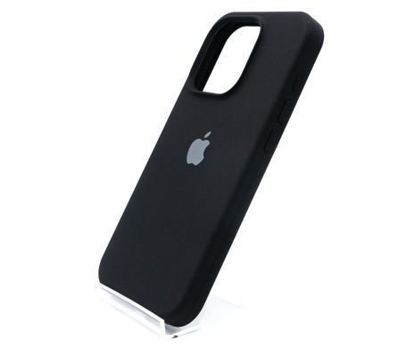 Силіконовий чохол Full Cover для iPhone 15 Pro black