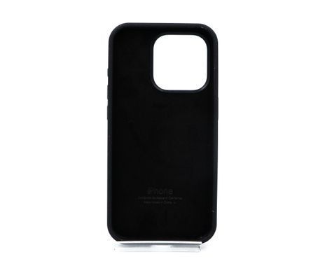 Силіконовий чохол Full Cover для iPhone 15 Pro black