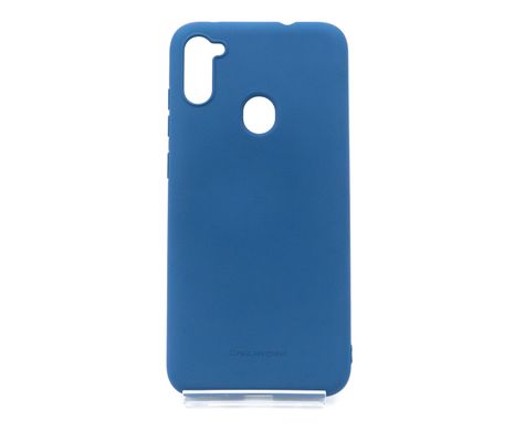 Силіконовий чохол Molan Cano Jelly для Samsung A11 dark blue