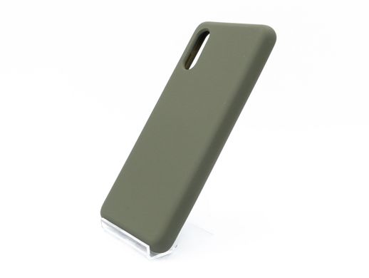 Силіконовий чохол Full Cover SP для Samsung A02 dark olive