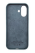 Силіконовий чохол with MagSafe для iPhone 17 anchor blue 1:1 Smart animation з кнопкою