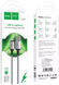 USB кабель Hoco X66 Lightning 2.4A 1m gray