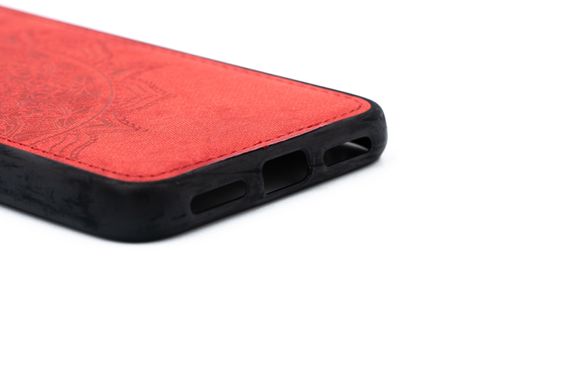Чохол TPU+Textile Mandala з 3D тисненням для Xiaomi Redmi 7 red