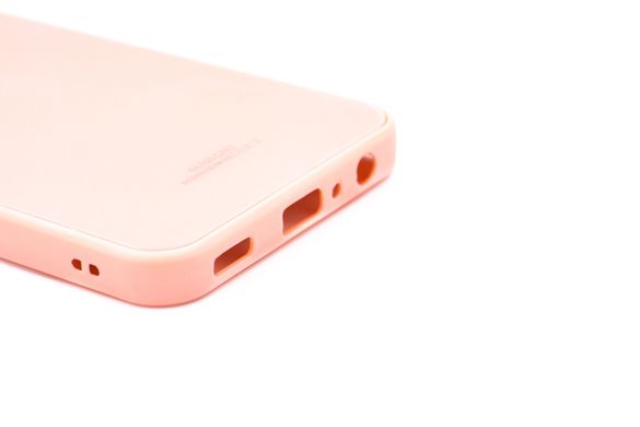 Накладка TPU+Glass Rainbow для Samsung A23 4G pink sand full camera