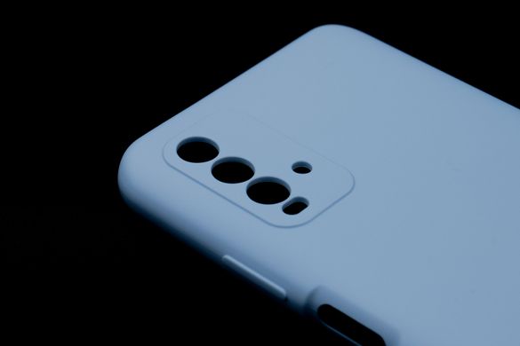 Силіконовий чохол Full Cover SP для Xiaomi Redmi 9T mist blue
