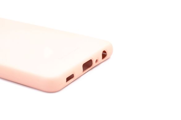 Силіконовий чохол Molan Cano Smooth для Samsung A52 4G/5G pink Full Camera