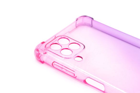 Силіконовий чохол WAVE Shine для Samsung A22/M22/M32 pink/purple