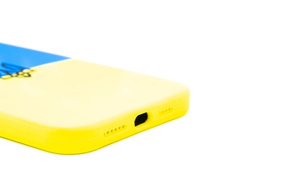 Силіконовий чохол Full Cover для iPhone 12 Pro Max Ukraine