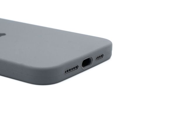 Силіконовий чохол Full Cover для iPhone 13 Pro Max marengo (dark gray) Full Camera