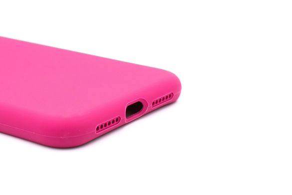 Силіконовий чохол Full Cover для iPhone XR raspberry