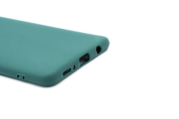 Силіконовий чохол Soft Feel для Samsung A51 forest green Candy