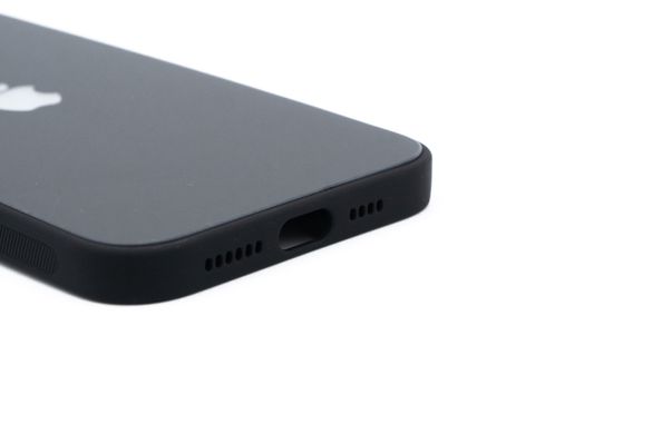 TPU+Glass чохол Matte Candy для Apple iPhone 12 Pro Max Full Сamera black