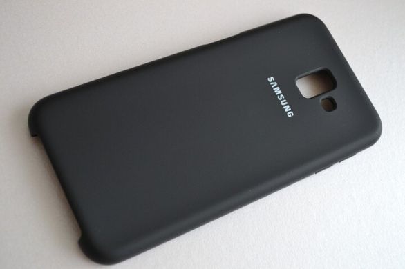 Силиконовый чехол Silicone Cover для Samsung J6-2018 black