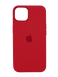 Силіконовий чохол with MagSafe для iPhone 12/12 Pro red