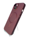 Чохол Color TPU MagSafe для iPhone 14 wine red Full Camera