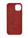 Силіконовий чохол with MagSafe для iPhone 12/12 Pro red