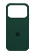 Силіконовий чохол Full Cover для iPhone 17 Pro forest green (moss green)
