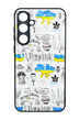 TPU+PC чехол Prisma UA для Samsung A55 carpathian Full Camera