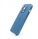 Чохол TPU+Glass sapphire matte case для iPhone 14 Pro navy blue