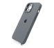 Силіконовий чохол Full Cover для iPhone 13 Pro Max marengo (dark gray) Full Camera