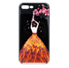TPU чехол Magic Girl для iPhone 7+/8+ black/лепестки/стразы
