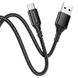 USB кабель Borofone BX54 Ultra bright USB to Micro 2.4A 1m black