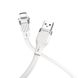 USB кабель HOCO U72 Forest Silicone Lightning 1.2m/ 2.4A white