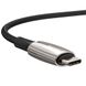 USB PD кабель Baseus Water Drop-shaped Lamp Type-C PD0.2/3A/2m black
