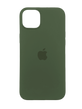 Силіконовий чохол with MagSafe для iPhone 14 olive
