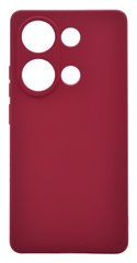 Силіконовий чохол Full Cover для Xiaomi Redmi Note 13 Pro 4G rose red Full Camera без logo