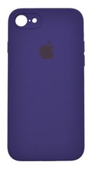 Силіконовий чохол Full Cover для iPhone 7/8/SE 2020 amethyst Full Camera