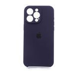 Силіконовий чохол Full Cover для iPhone 15 Pro Max elderberry Full camera