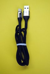 USB кабель Type-C 4YOU Horton (3A,ткань) black
