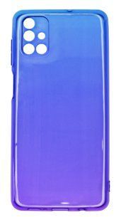 Силіконовий чохол Gradient Design для Samsung M51 blue/purple