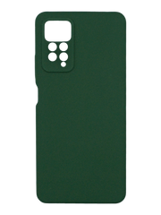 Силіконовий чохол Full Cover для Xiaomi Redmi Note 11 Pro 4G/5G cyp.green (AAA) Full Camera без logo