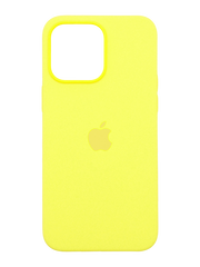 Силіконовий чохол with MagSafe для iPhone 13 Pro lemon zest