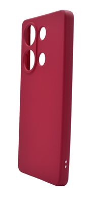Силіконовий чохол Full Cover для Xiaomi Redmi Note 13 Pro 4G rose red Full Camera без logo
