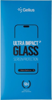 Защитное стекло Gelius Ultra Impact для iPhone 16 Pro Max black